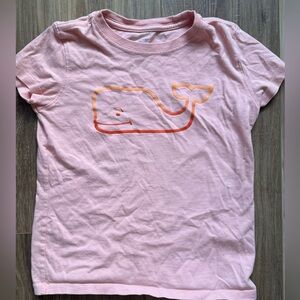 Vineyard vines Pink/coral Whale Graphic Kids T-Shirt
